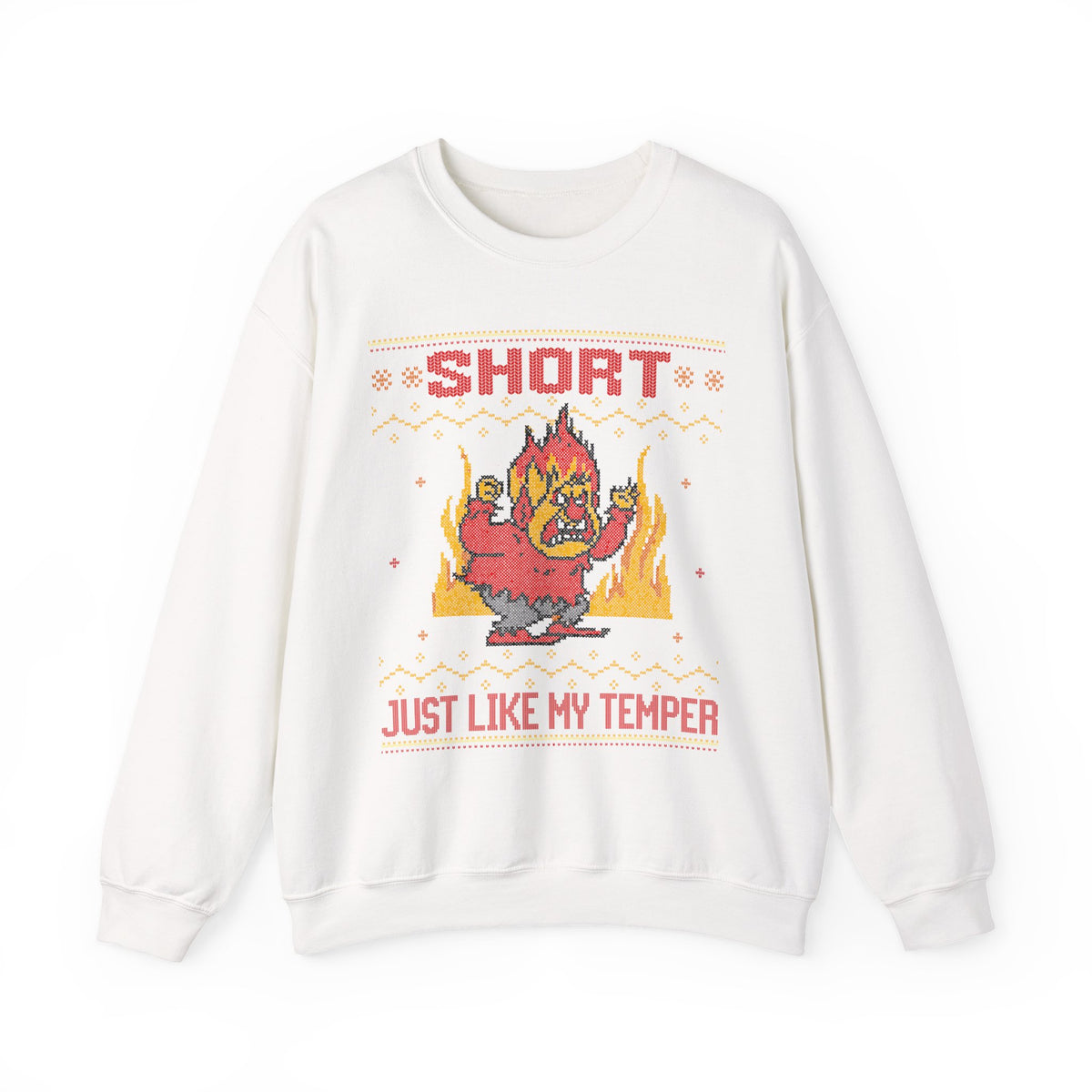 SHORT JUST LIKE MY TEMPER UGLY SWEATER