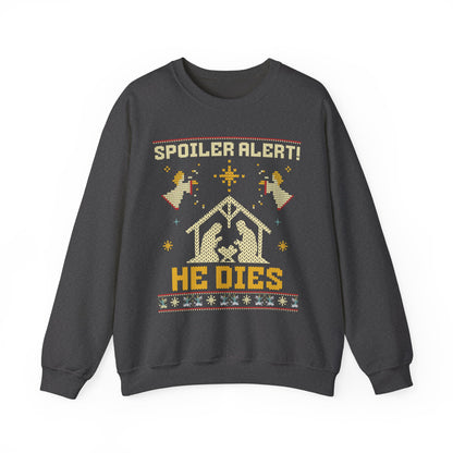 SPOILER ALERT! HE DIES UGLY SWEATER