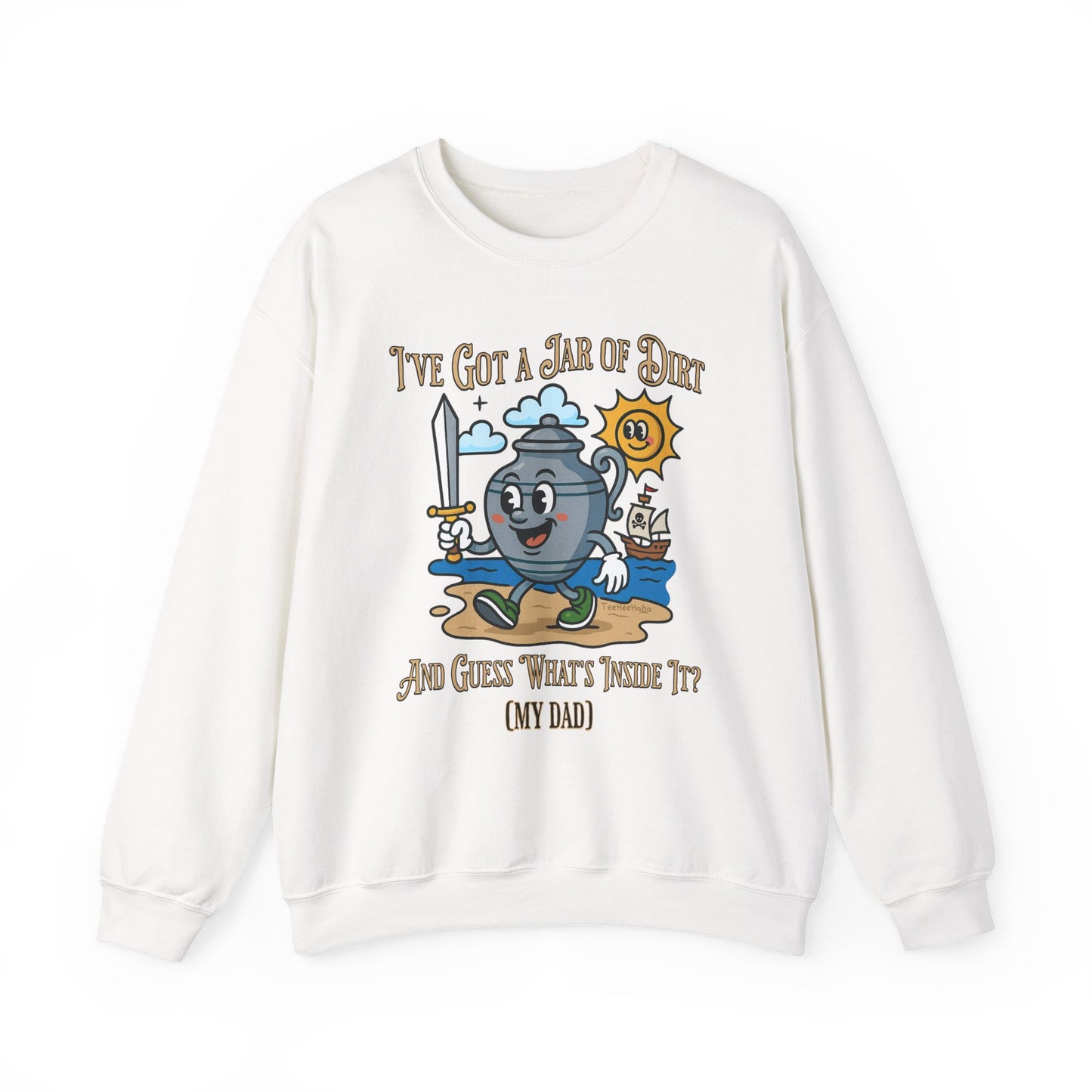 I'VE GOT A JAR OF DIRT AND GUESS WHAT'S INSIDE IT? MY DAD