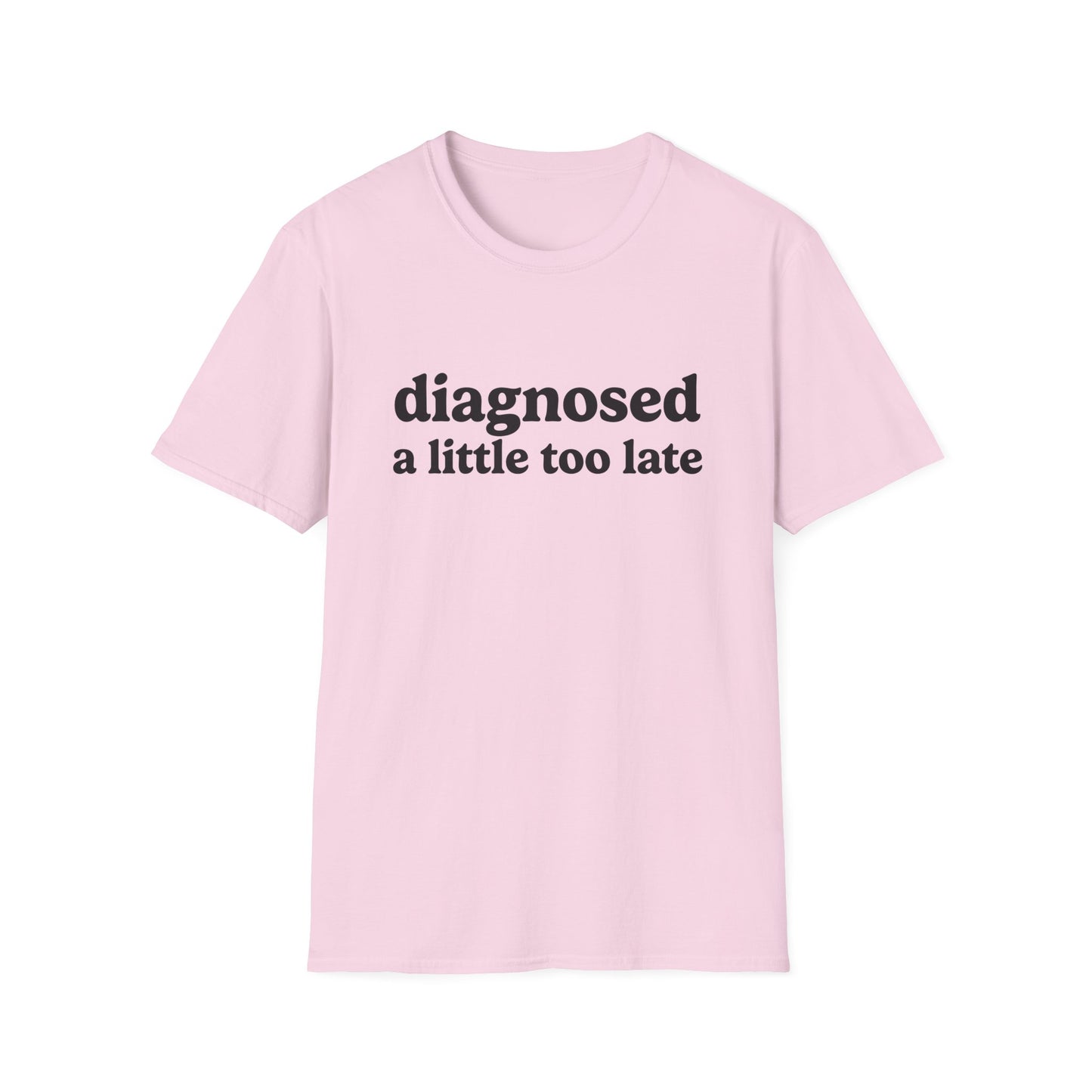 DIAGNOSED A LITTLE TOO LATE