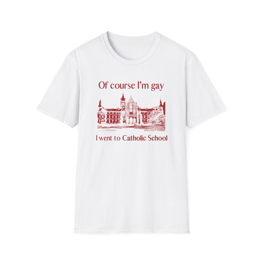 OF COURSE I'M GAY I WENT TO CATHOLIC SCHOOL