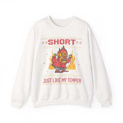 SHORT JUST LIKE MY TEMPER UGLY SWEATER