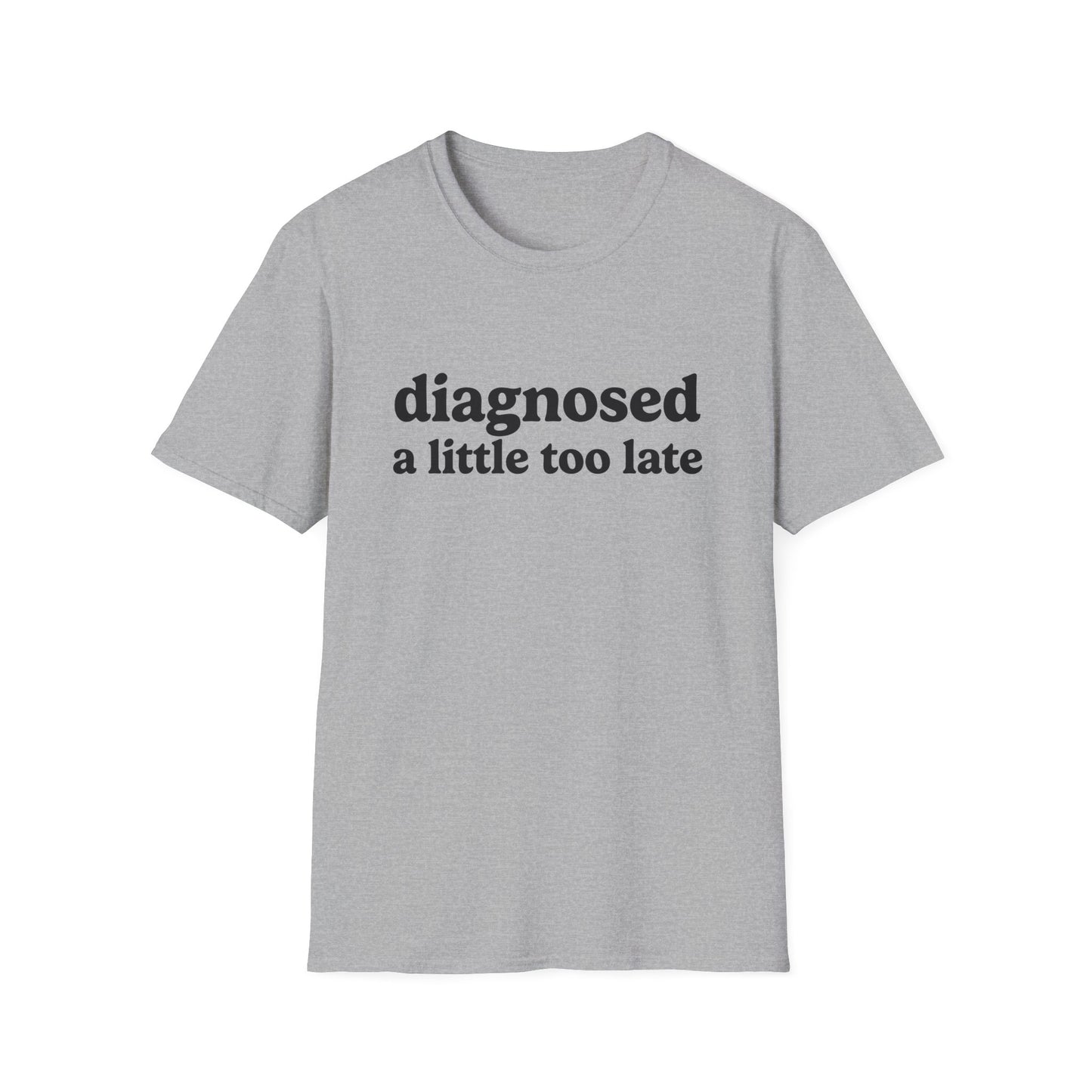 DIAGNOSED A LITTLE TOO LATE