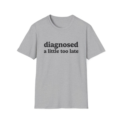 DIAGNOSED A LITTLE TOO LATE