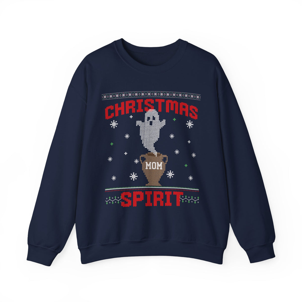 CHRISTMAS SPIRIT MOM UGLY SWEATER
