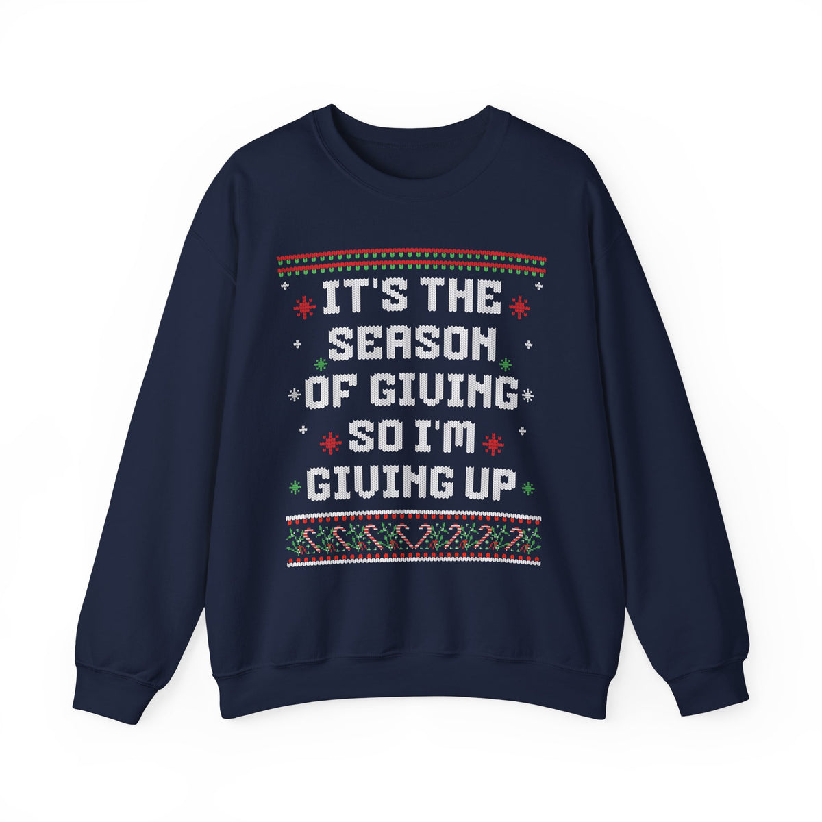 IT'S THE SEASON OF GIVING SO I'M GIVING UP UGLY SWEATER