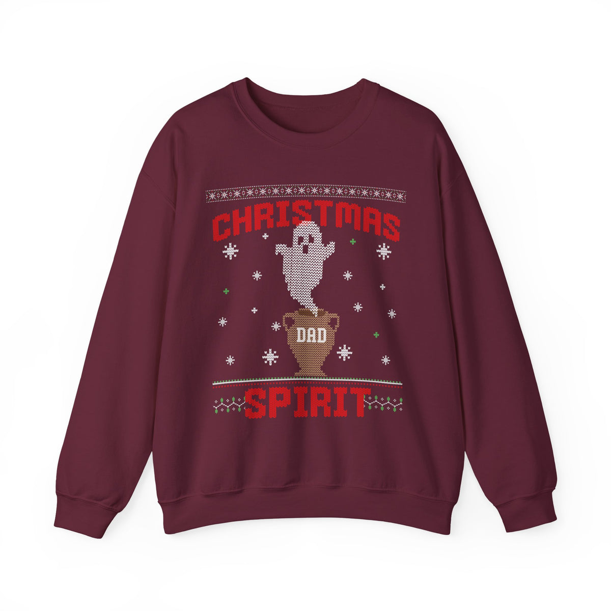 CHRISTMAS SPIRIT DAD UGLY SWEATER