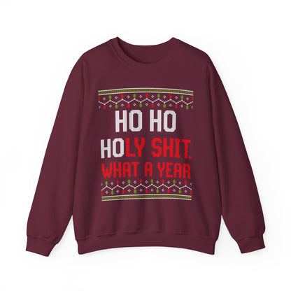 HO HO HOLY SHIT. WHAT A YEAR UGLY SWEATER