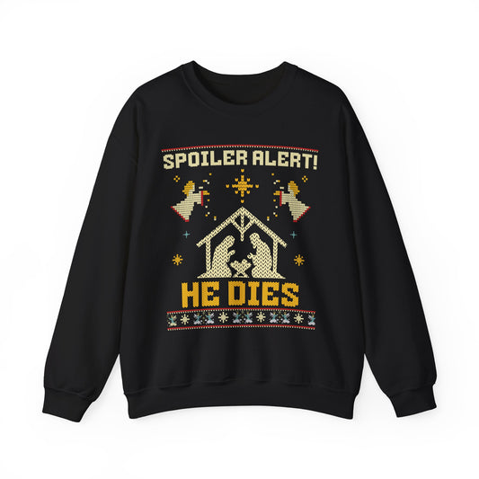 SPOILER ALERT! HE DIES UGLY SWEATER