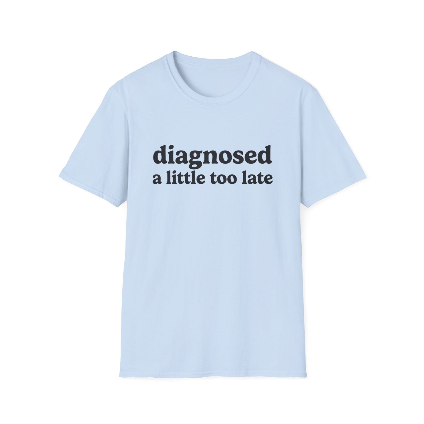 DIAGNOSED A LITTLE TOO LATE