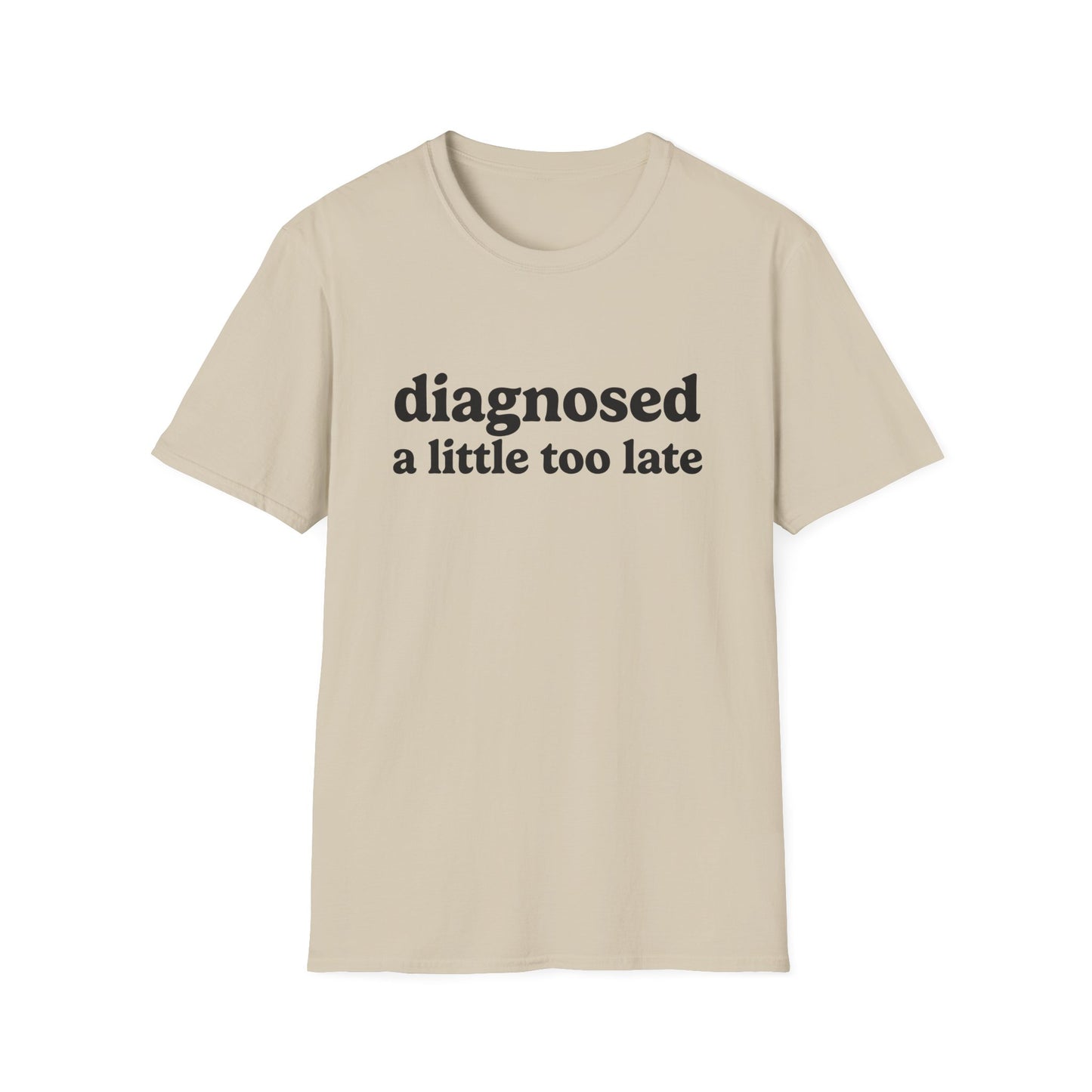 DIAGNOSED A LITTLE TOO LATE