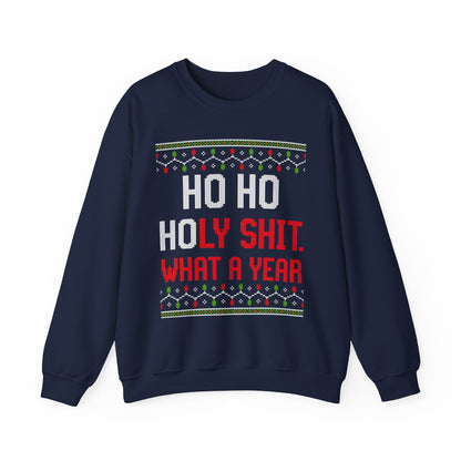 HO HO HOLY SHIT. WHAT A YEAR UGLY SWEATER