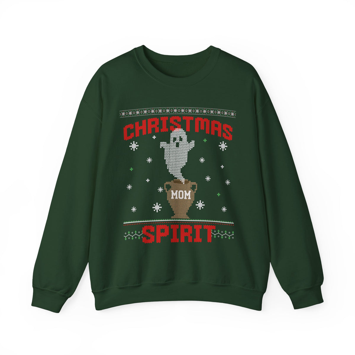 CHRISTMAS SPIRIT MOM UGLY SWEATER